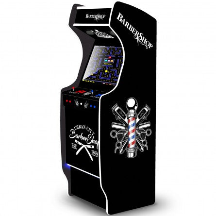 Borne Arcade XL 32 Pouces - Barber Shop - Arcade 360