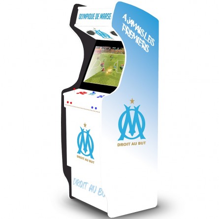 Borne Arcade XL 32 Pouces - Olympique de Marseille - Arcade 360