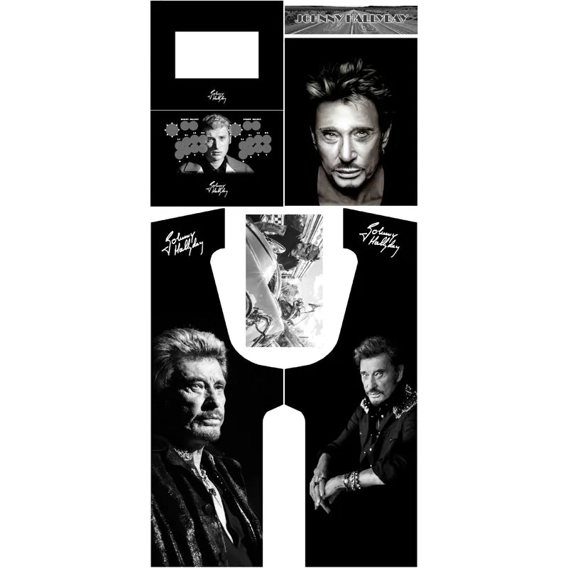 Borne Arcade XL 32 Pouces - Johnny Hallyday - Arcade 360