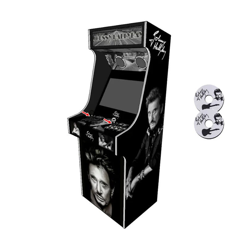 Borne Arcade XL 32 Pouces - Johnny Hallyday - Arcade 360