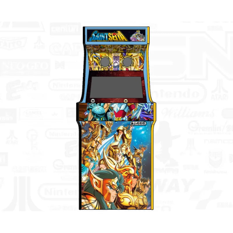 Borne Arcade XL 32 Pouces - Les Chevaliers du Zodiaque - Arcade 360