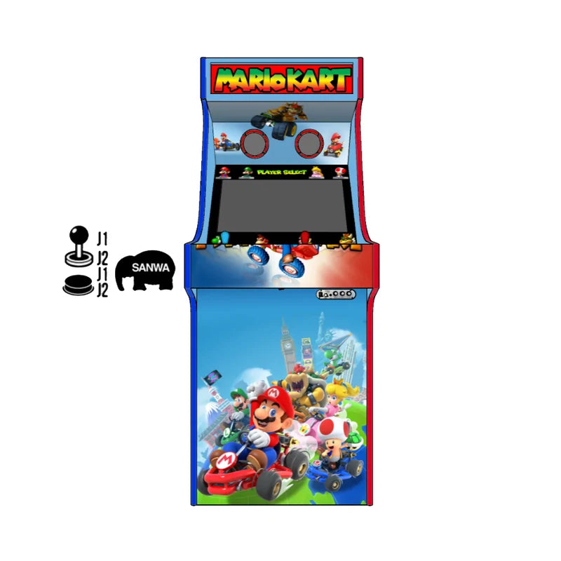Borne Arcade XL 27 Pouces - Mario Kart - Arcade 360