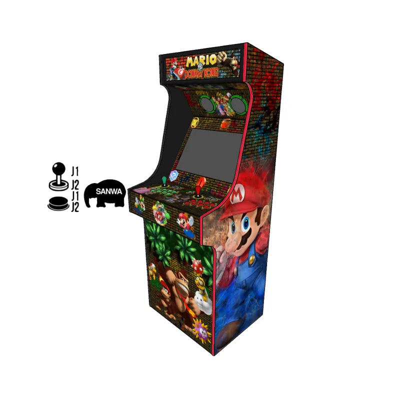 Borne Arcade XL 32 Pouces - Mario VS Donkey Kong - Arcade 360