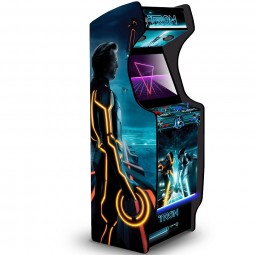 Borne Arcade XL 32 Pouces - Thème TRON - Arcade 360