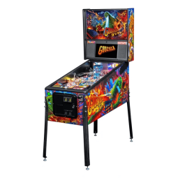 Flipper Virtuel Pincab 43 Pouces - Godzilla - Arcade 360
