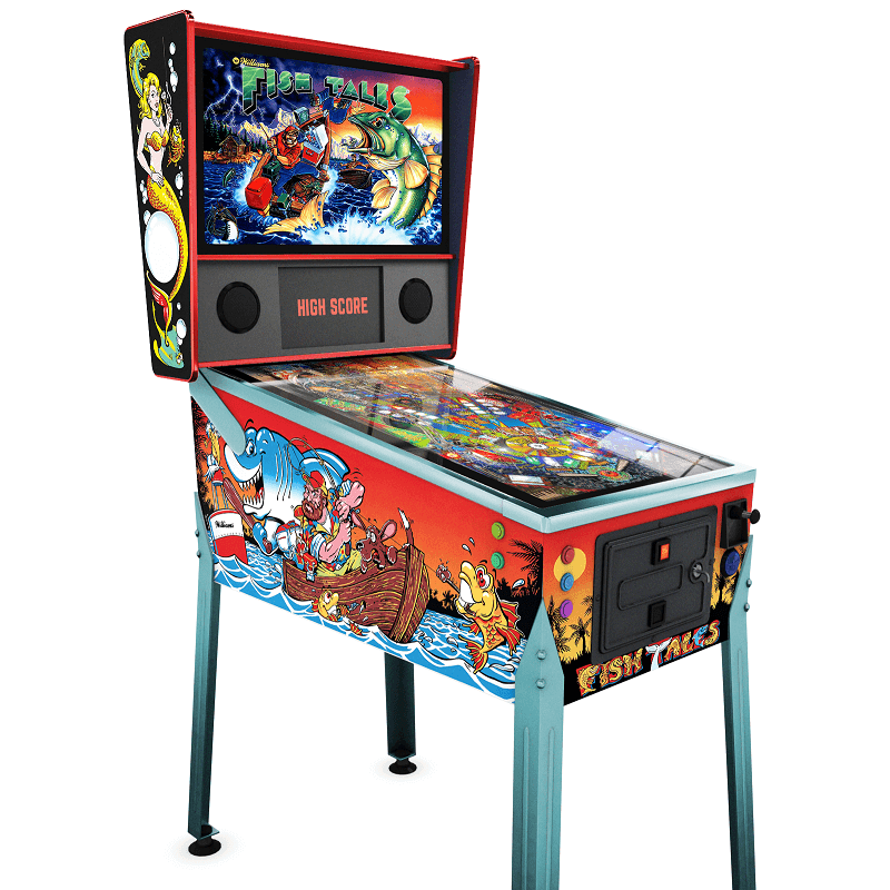 Flipper Virtuel Pincab 43 Pouces - Fish Tales - Arcade 360